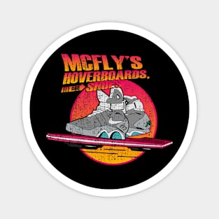 Marty McFly Hoverboards and Shoes - Grunge Magnet